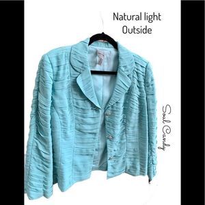 Draper’s & Damon’s Silk Jacket EUC